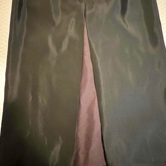 David’s Bridal Formal Black Embellished Halter Top with matching skirt Size 6 - Picture 11 of 15